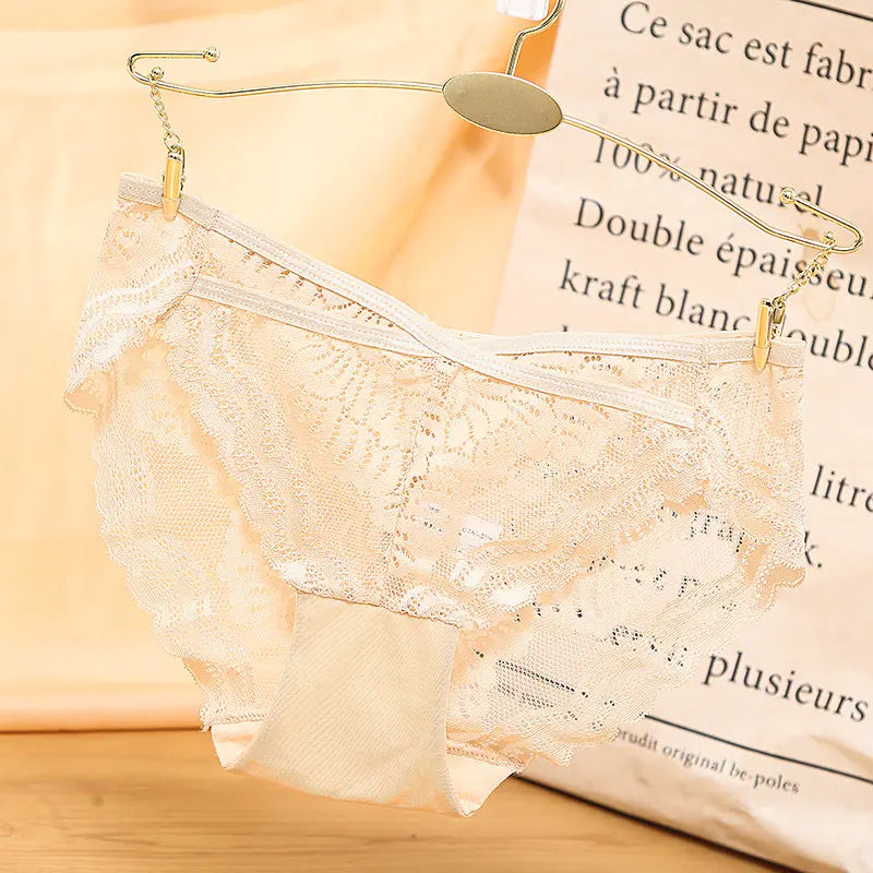 Chic Low-Rise Lace Women's Panties