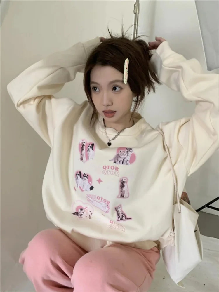 PuppyLove Kawaii Oversized Hoodie