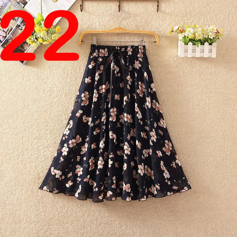Summer Elegance Chiffon Skirt