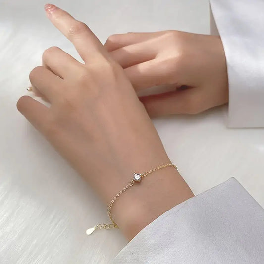 Elegant Korean S925 Silver Bracelet