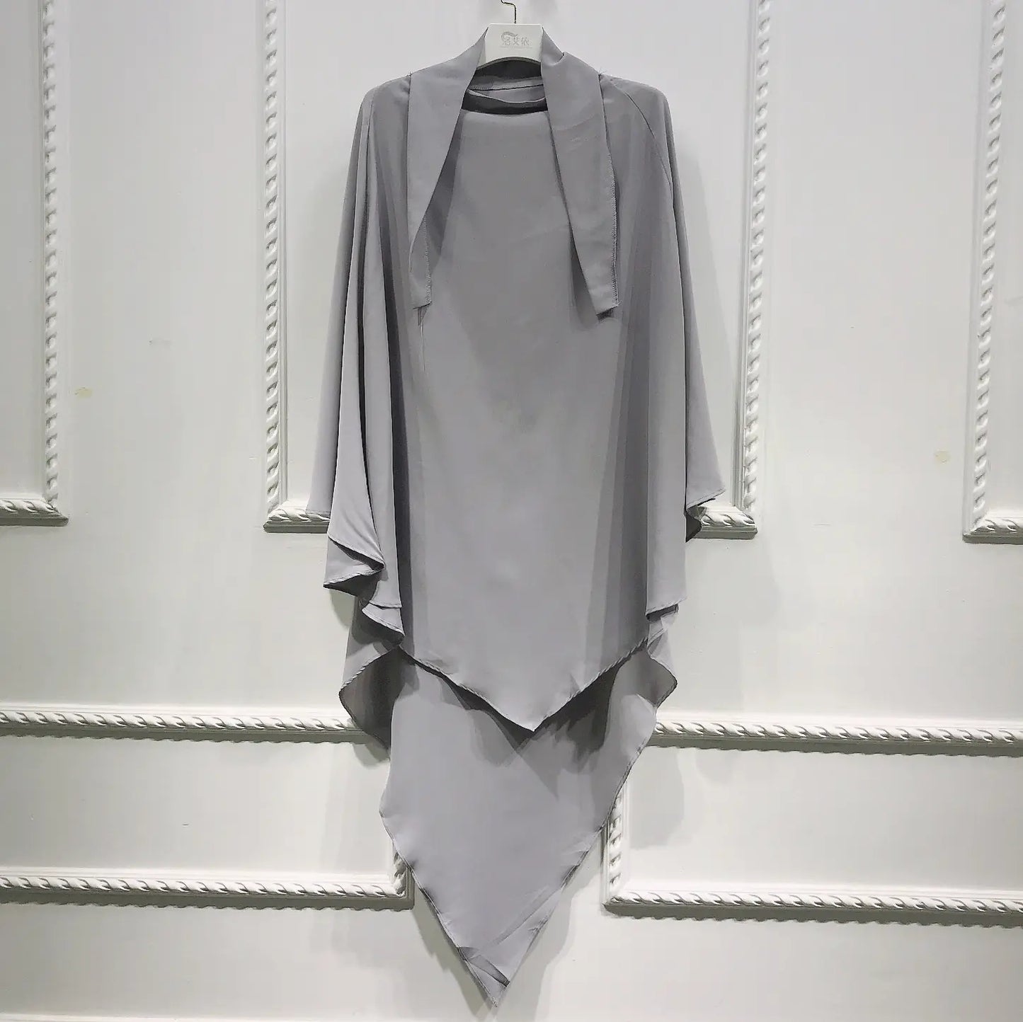 Elegant Solid Color Hijab - Soft Touch Shawl