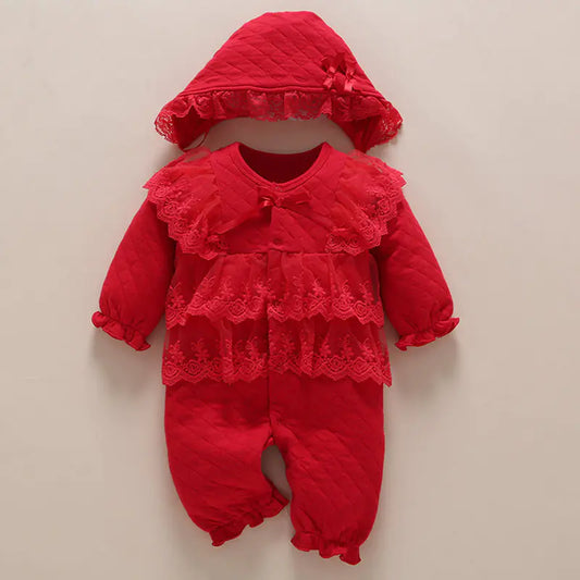 Autumn Princess Baby Romper