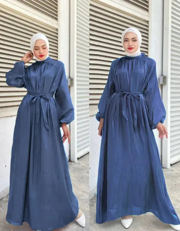 Full-Length Sleeve Hijab Dress