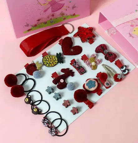 Princess Hair Clips & Ties Collection
