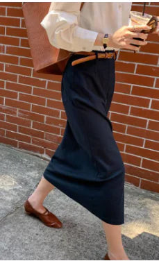 Elegant Summer Slit Skirt