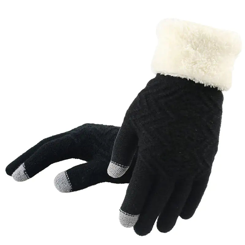Cozy Knit Winter Gloves