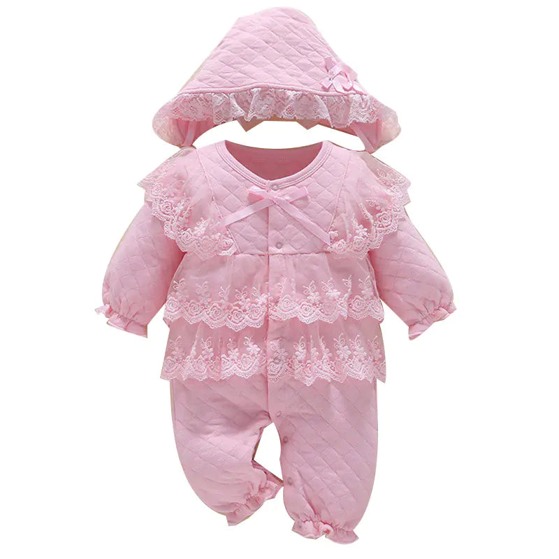 Autumn Princess Baby Romper
