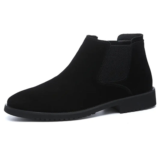 Men's Luxe Leather High-Top Boots