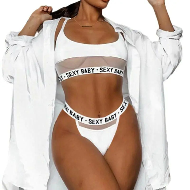 Chic Cutout Alpha Bikini Set