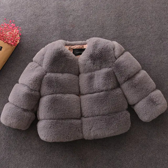 Kids' Luxury Fur Jacket