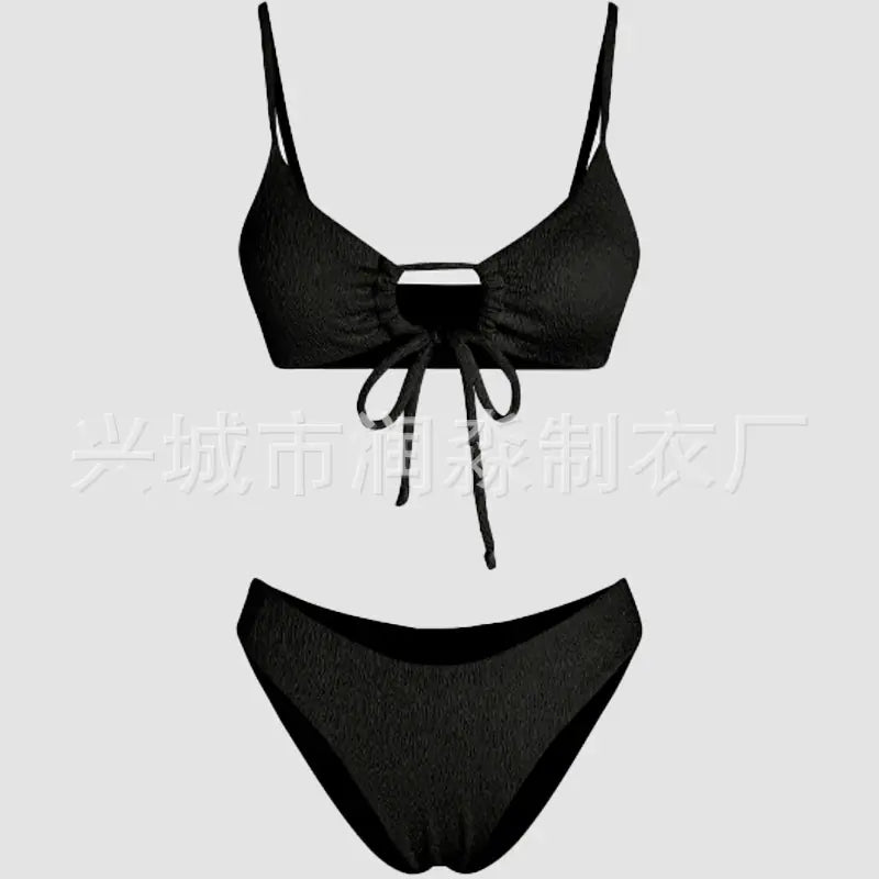 Chic Cutout Two-Piece Swim Set