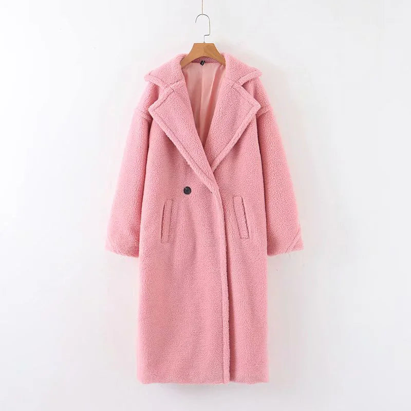 Ladies' Cozy Faux Fur Jacket