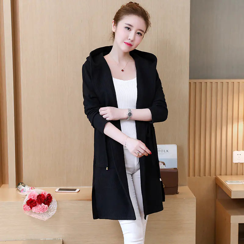 Knit Plus Size Easy-Wear Lace-up