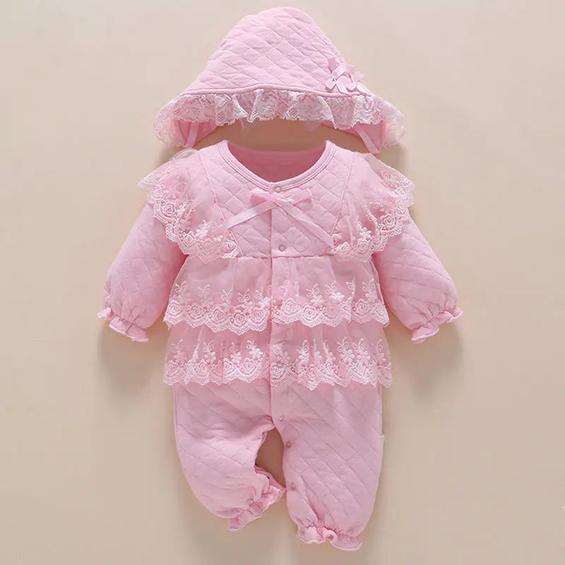 Autumn Princess Baby Romper