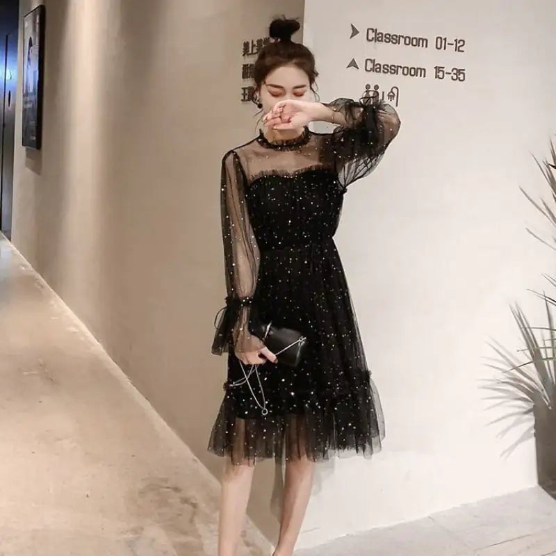 Women's Enchanted Net Yarn Fairy Dress