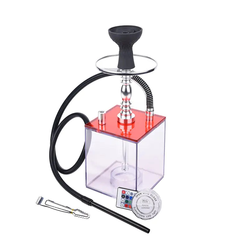 Square Acrylic Hookah Kit