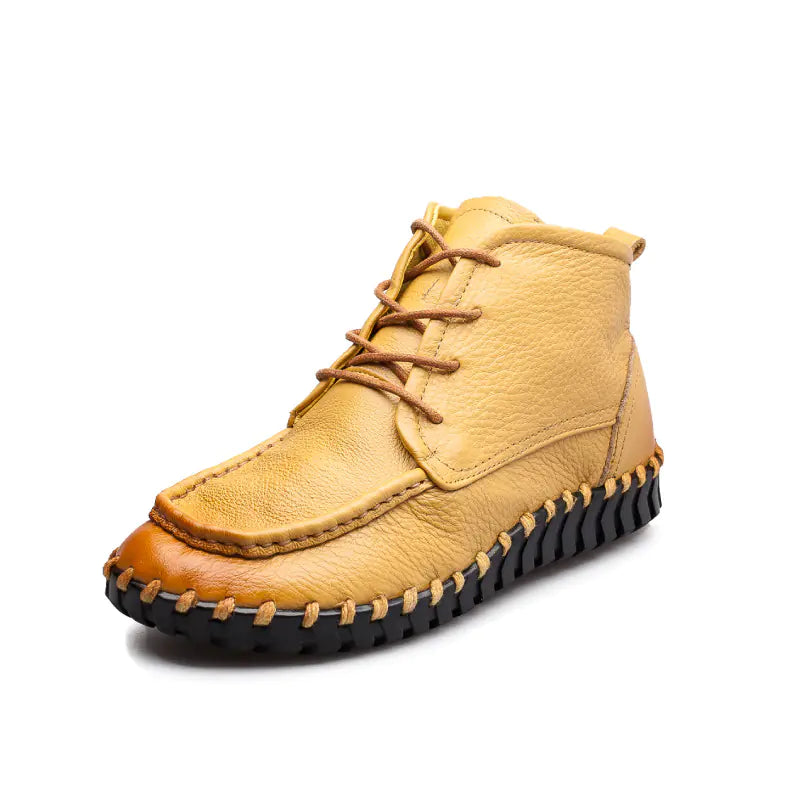 Chic Soft-Sole Retro Ankle Boots