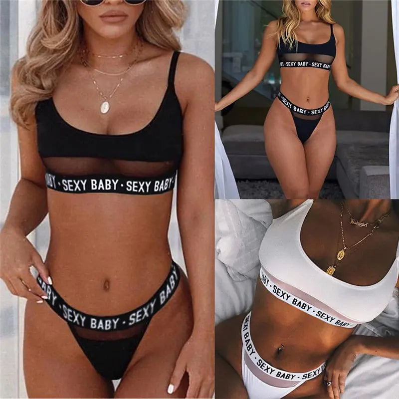 Chic Cutout Alpha Bikini Set