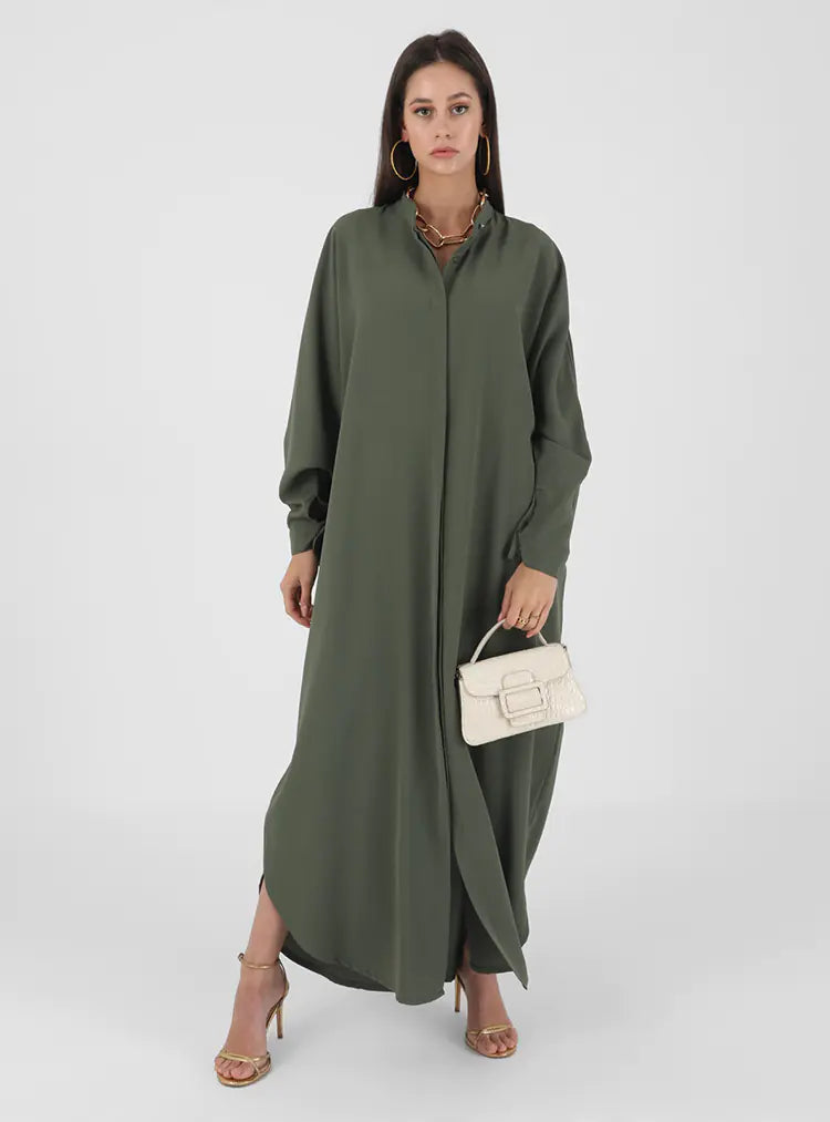Elegant Southeast Asian Batwing Abaya