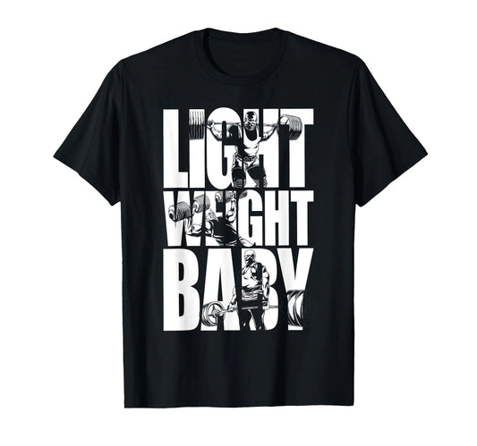 Squat Bench Deadlift Gym Tee - Lightweight
